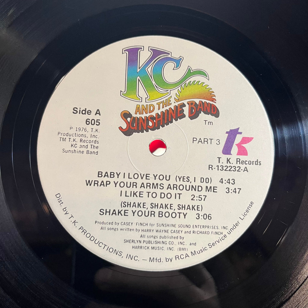 KC & The Sunshine Band - Part 3 (VINYL) | Excellent (EX) Excellent (EX)