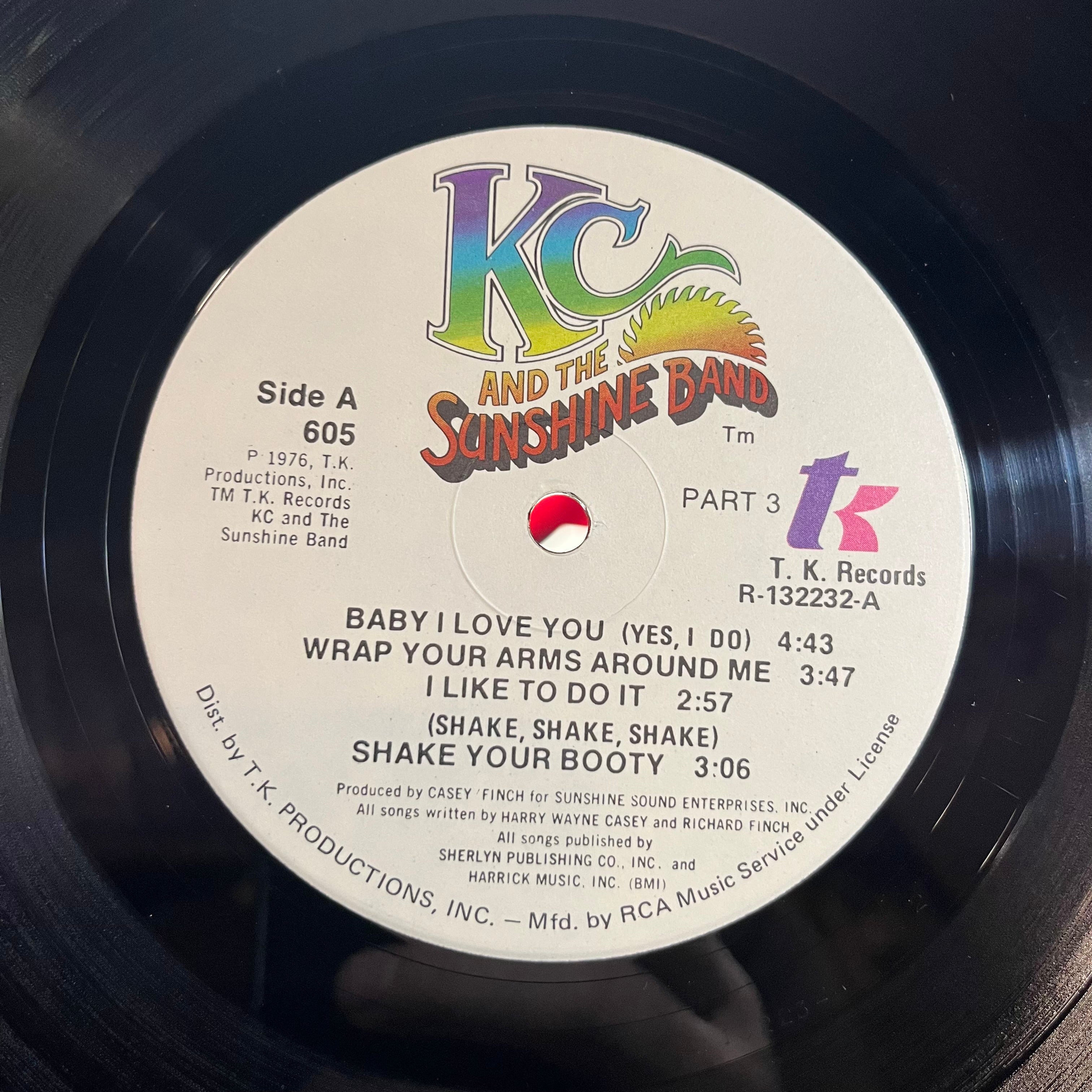 KC & The Sunshine Band - Part 3 (VINYL) | Excellent (EX) Excellent (EX)