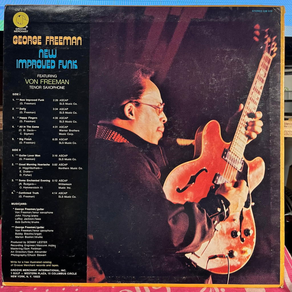 George Freeman - New Improved Funk *PROMO* | Excellent (EX) Excellent (EX)