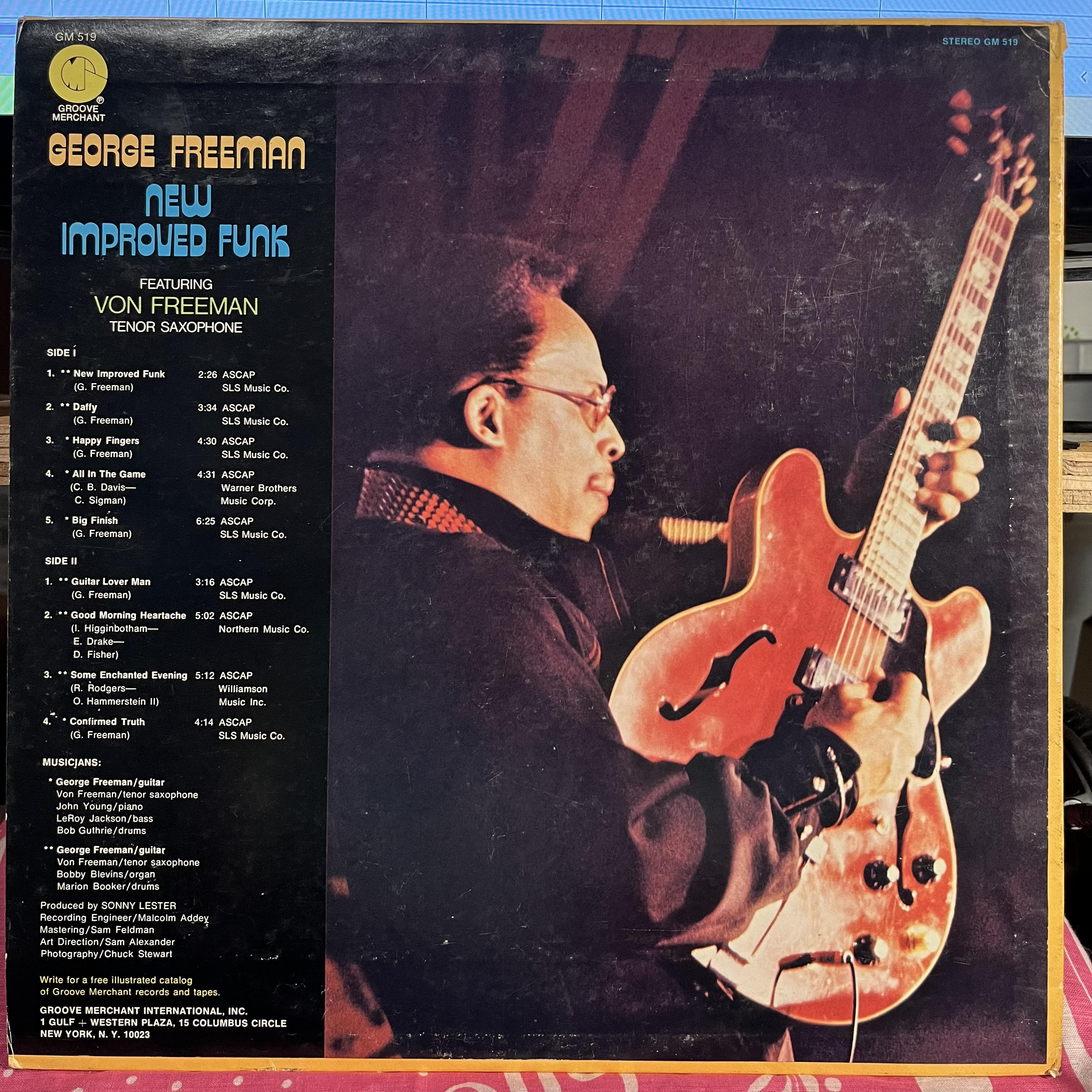 George Freeman - New Improved Funk *PROMO* | Excellent (EX) Excellent (EX)