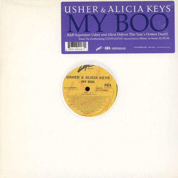 Usher - My Boo (VINYL) | Excellent (EX) Generic