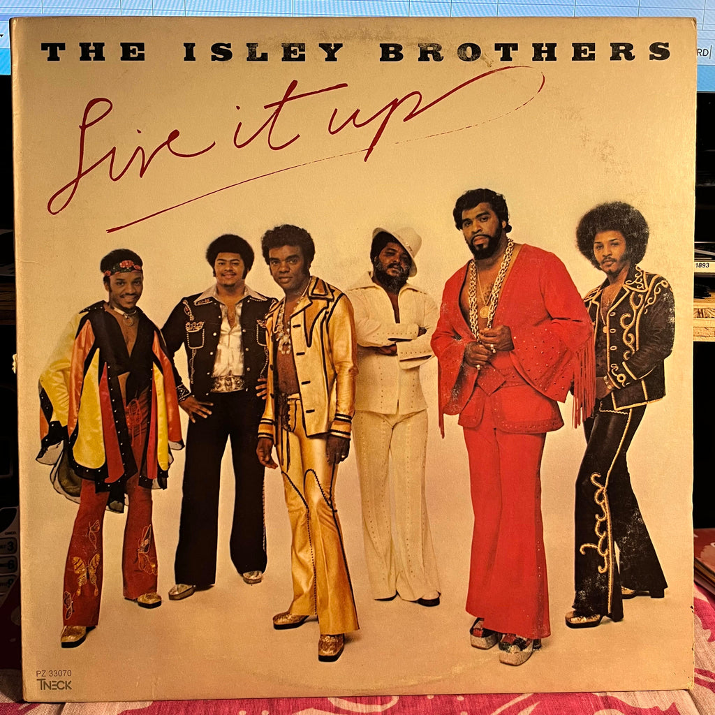 The Isley Brothers - Live It Up *PITMAN* | Excellent (EX) Very Good Plus (VG+)