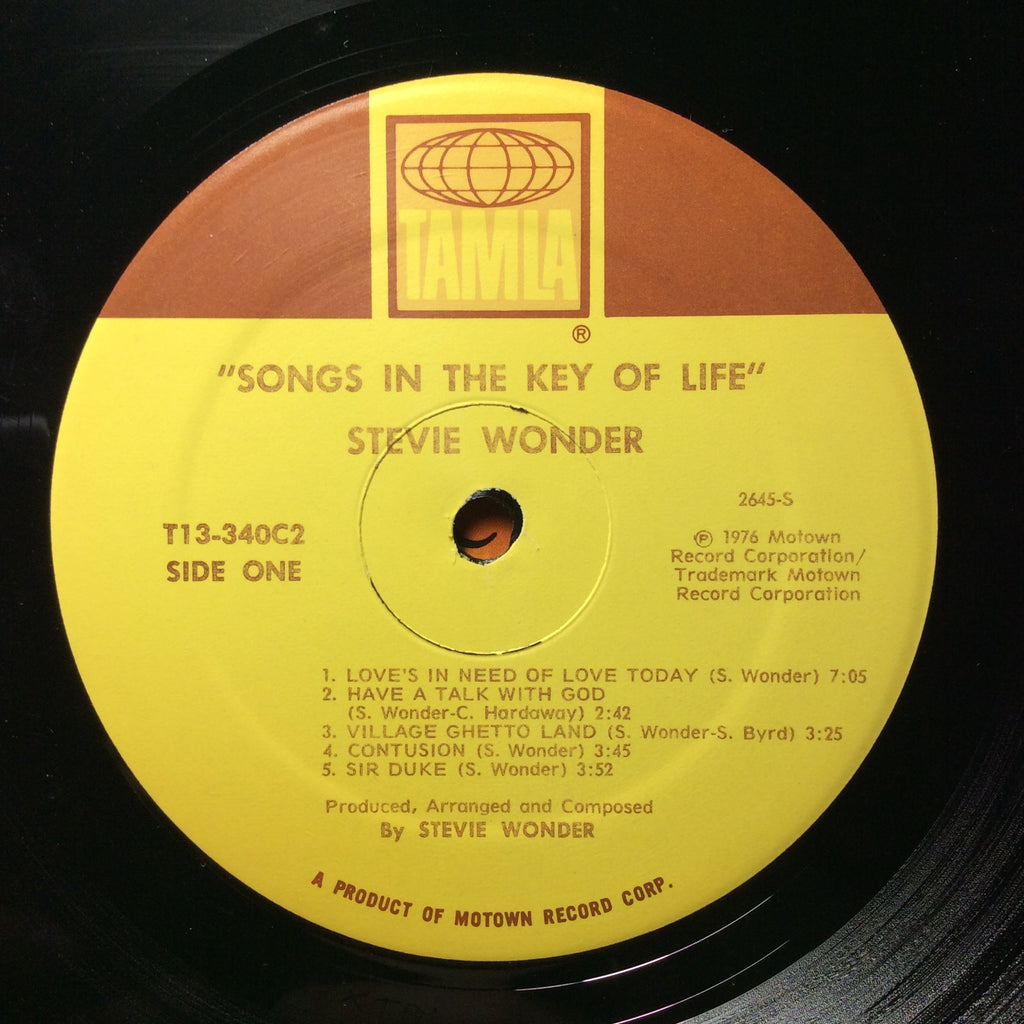 Stevie Wonder - Songs In The Key Of Life (2xVINYL) *W BOOKLET, NO 7"* | Excellent (EX) Excellent+ (EX+)