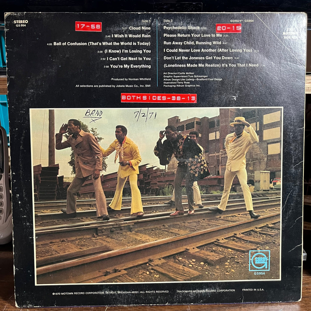The Temptations - Greatest Hits II (VINYL) | Excellent (EX) Excellent+ (EX+)