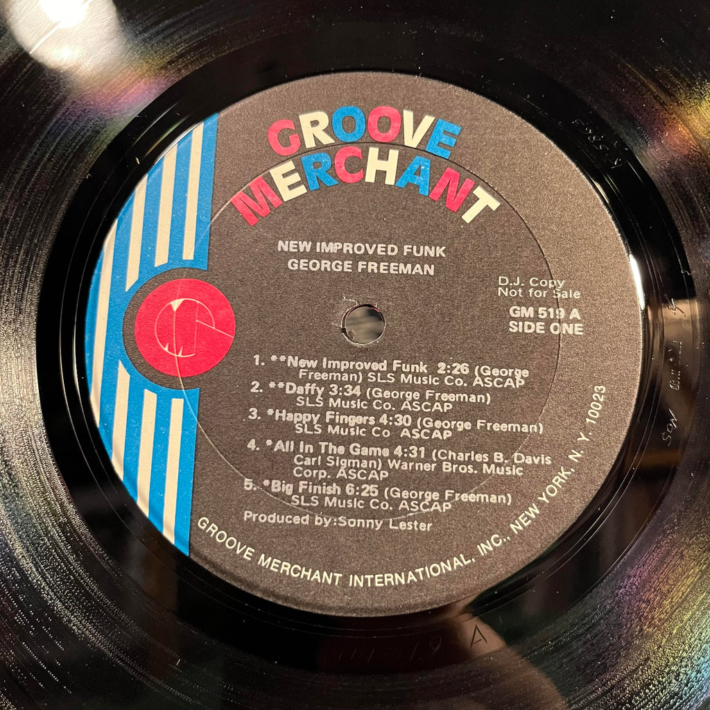 George Freeman - New Improved Funk *PROMO* | Excellent (EX) Excellent (EX)