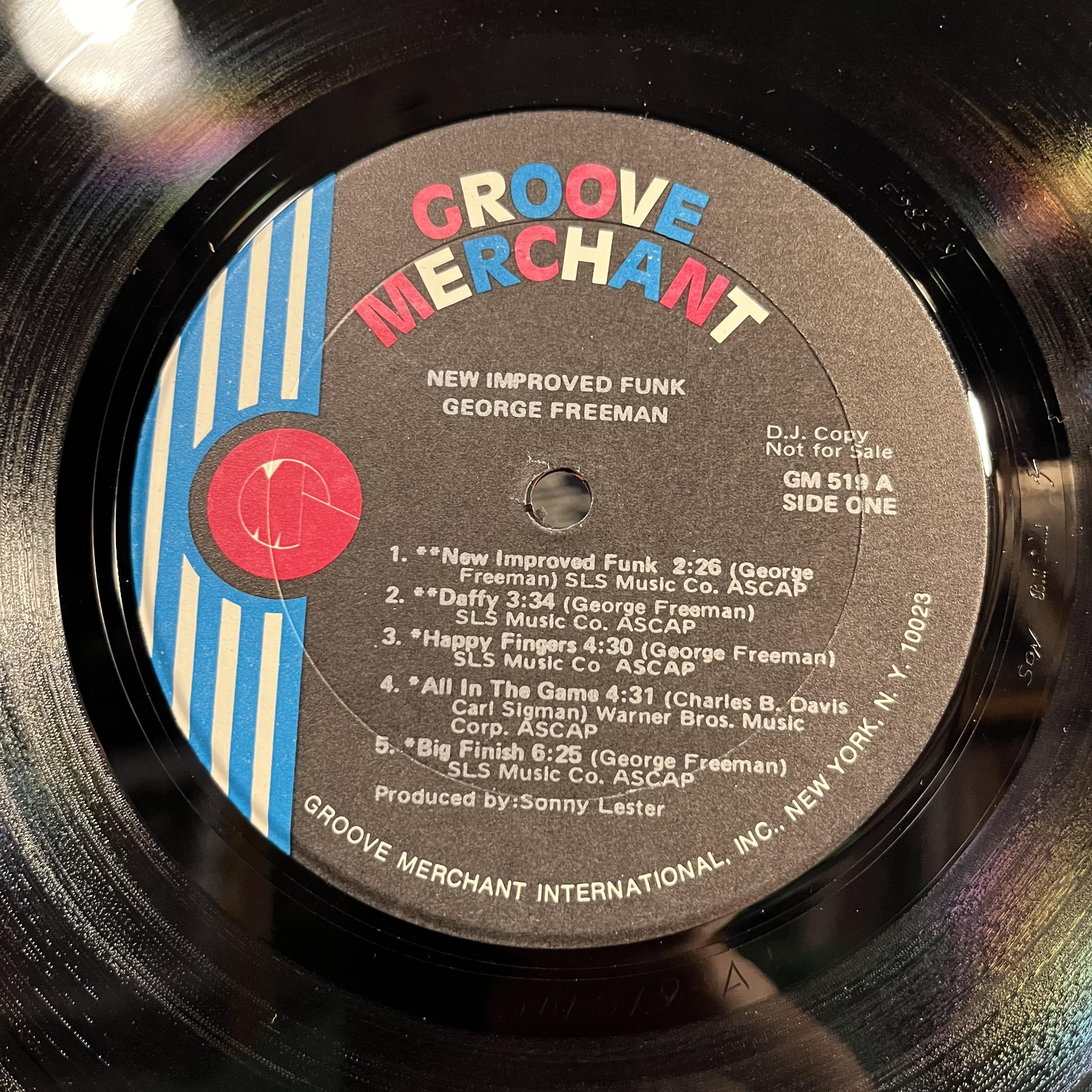 George Freeman - New Improved Funk *PROMO* | Excellent (EX) Excellent (EX)