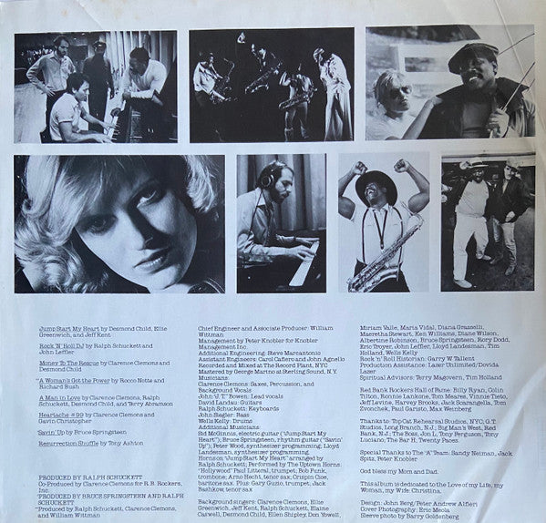 Clarence Clemons And The Red Bank Rockers - Rescue | Very Good Plus (VG+) Near Mint (NM)