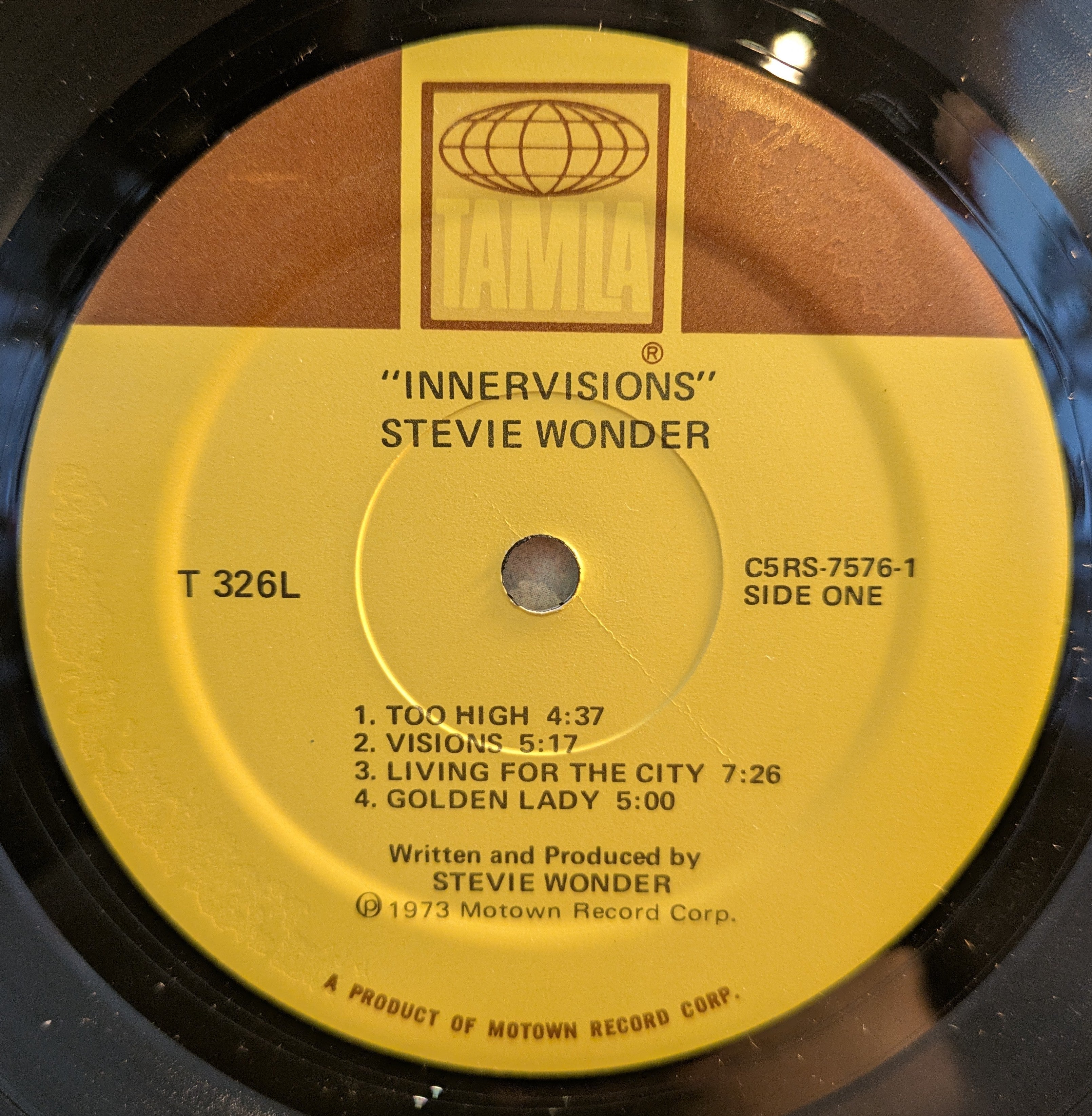 Stevie Wonder - Innervisions (VINYL) | Excellent (EX) Excellent (EX)