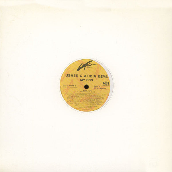 Usher - My Boo (VINYL) | Excellent (EX) Generic