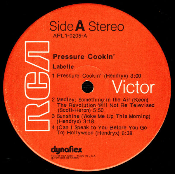 LaBelle - Pressure Cookin' | Very Good Plus (VG+) Very Good Plus (VG+)