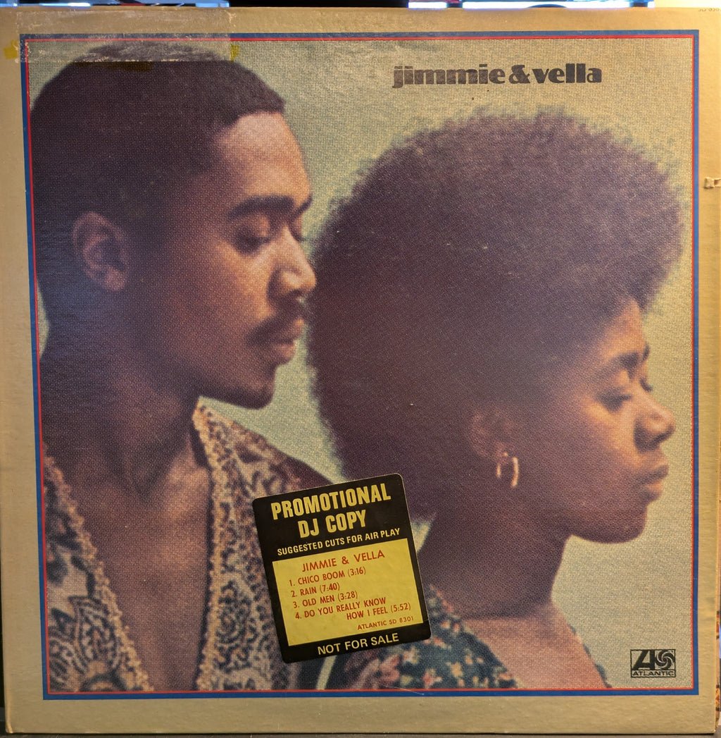 Jimmie & Vella Cameron - Jimmie & Vella (PROMO VINYL) | Excellent (EX) Very Good Plus (VG+)