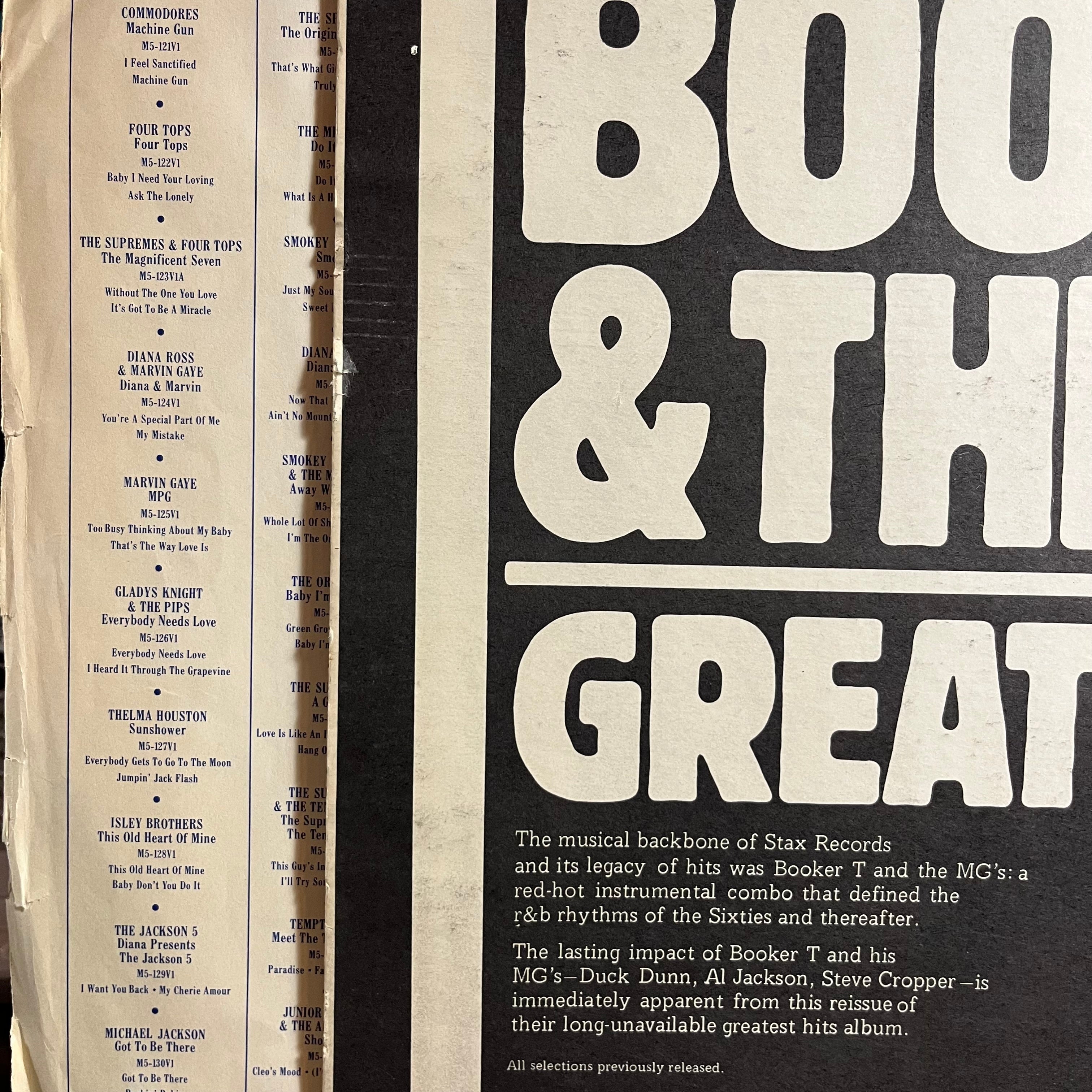Booker T & The MG's - Booker T. & The M.G.'s Greatest Hits (VINYL) | Excellent (EX) Excellent (EX)