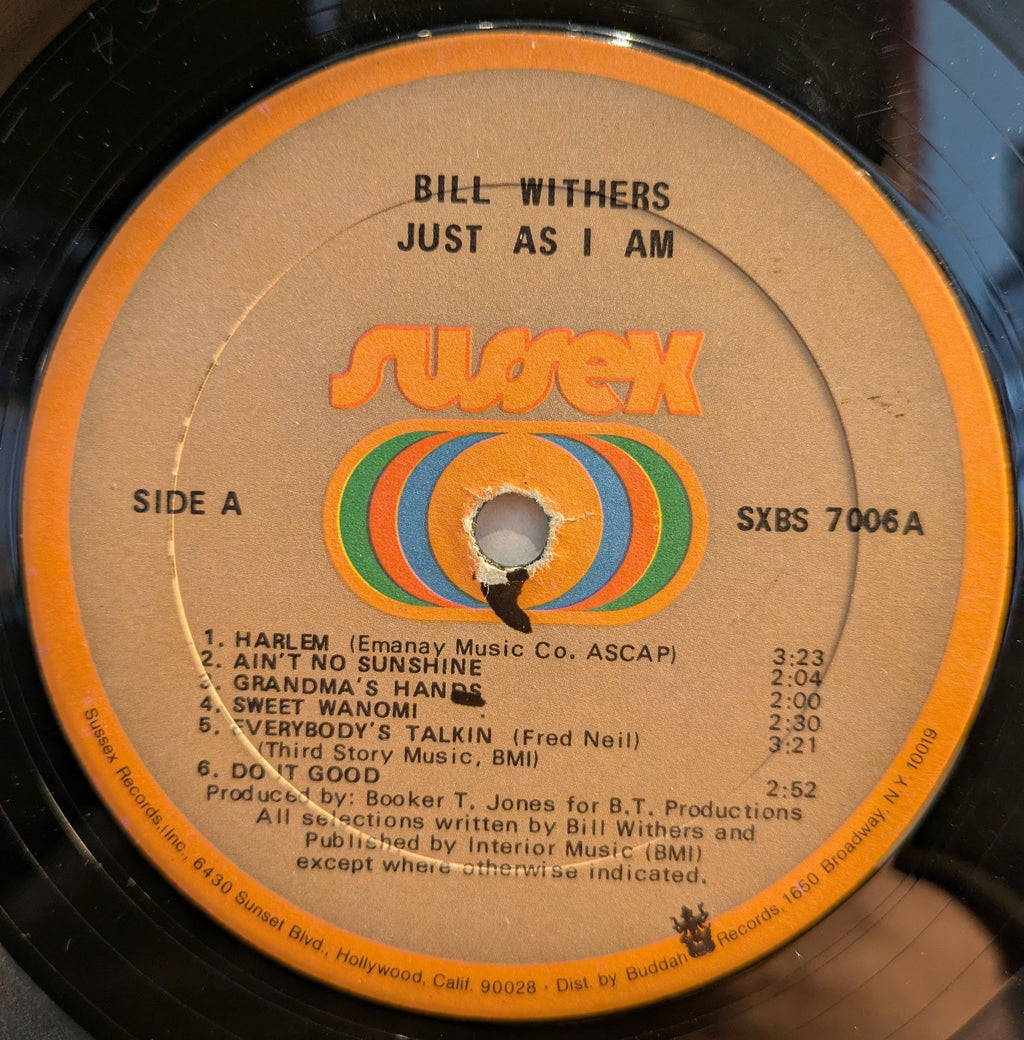 Bill Withers - Just As I Am (VINYL) | Good Plus (G+) Very Good (VG)