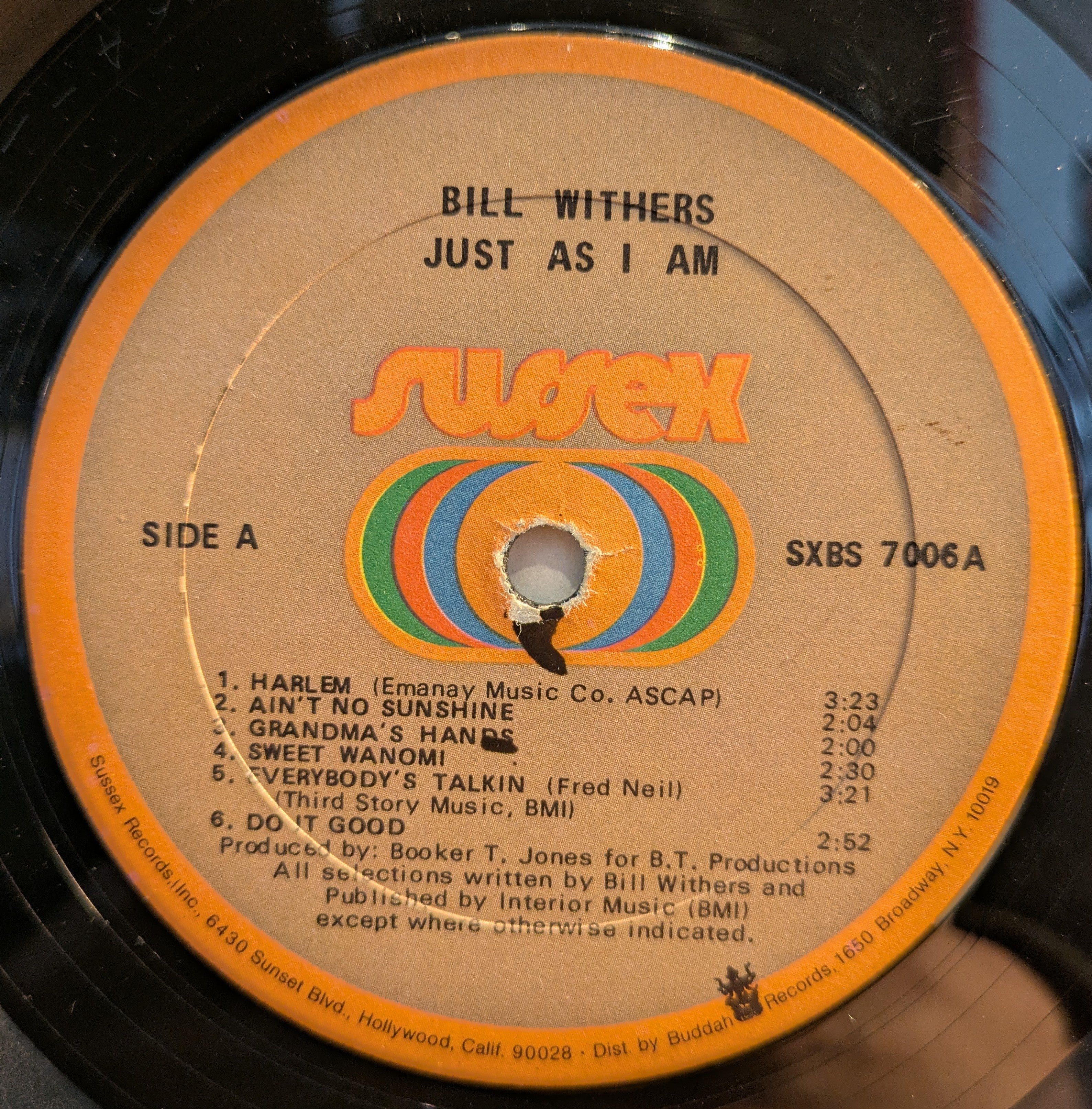 Bill Withers - Just As I Am (VINYL) | Good Plus (G+) Very Good (VG)