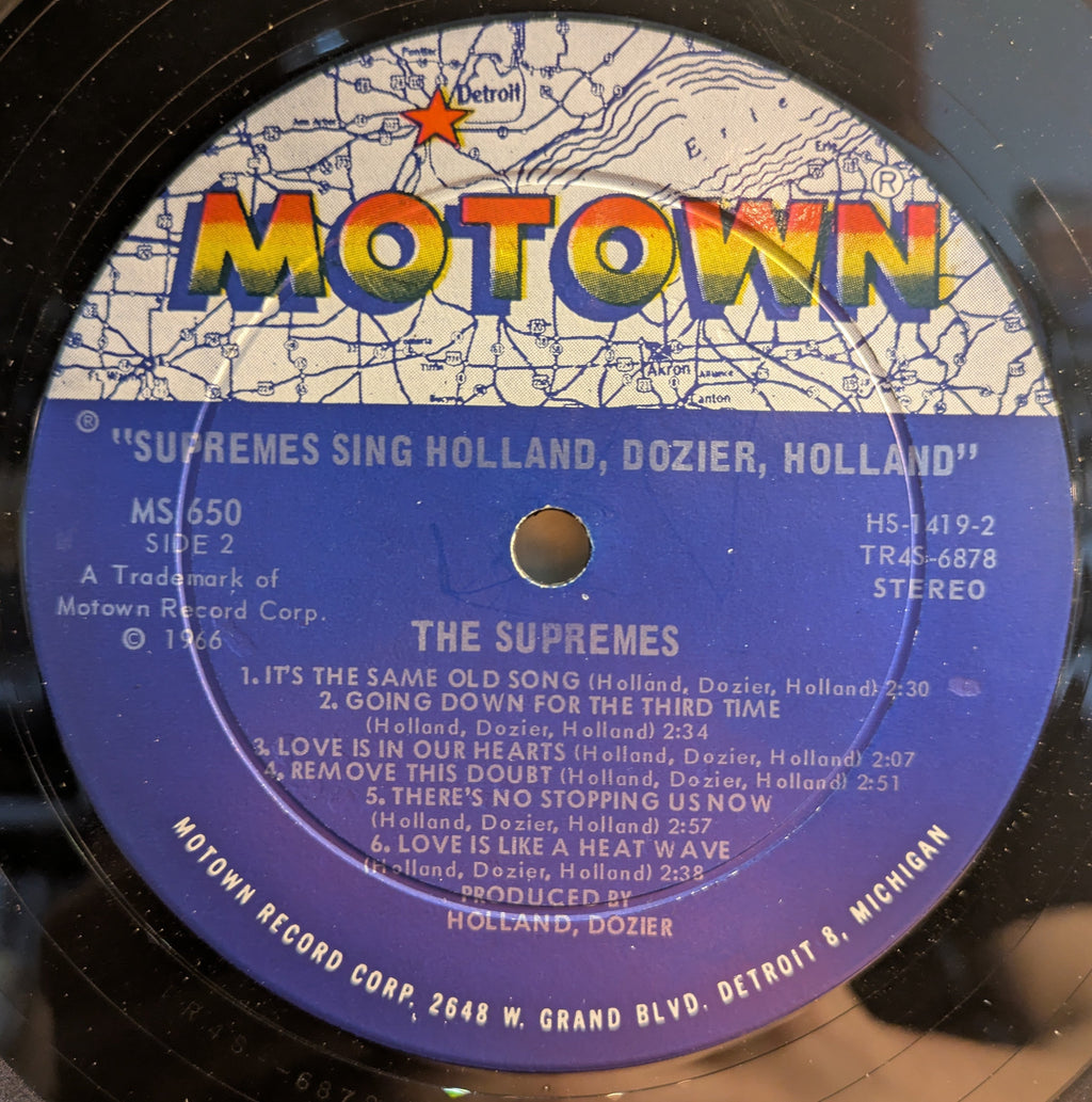 The Supremes - Supremes Sing Holland-Dozier-Holland (VINYL) | Near Mint- (NM-) Near Mint- (NM-)