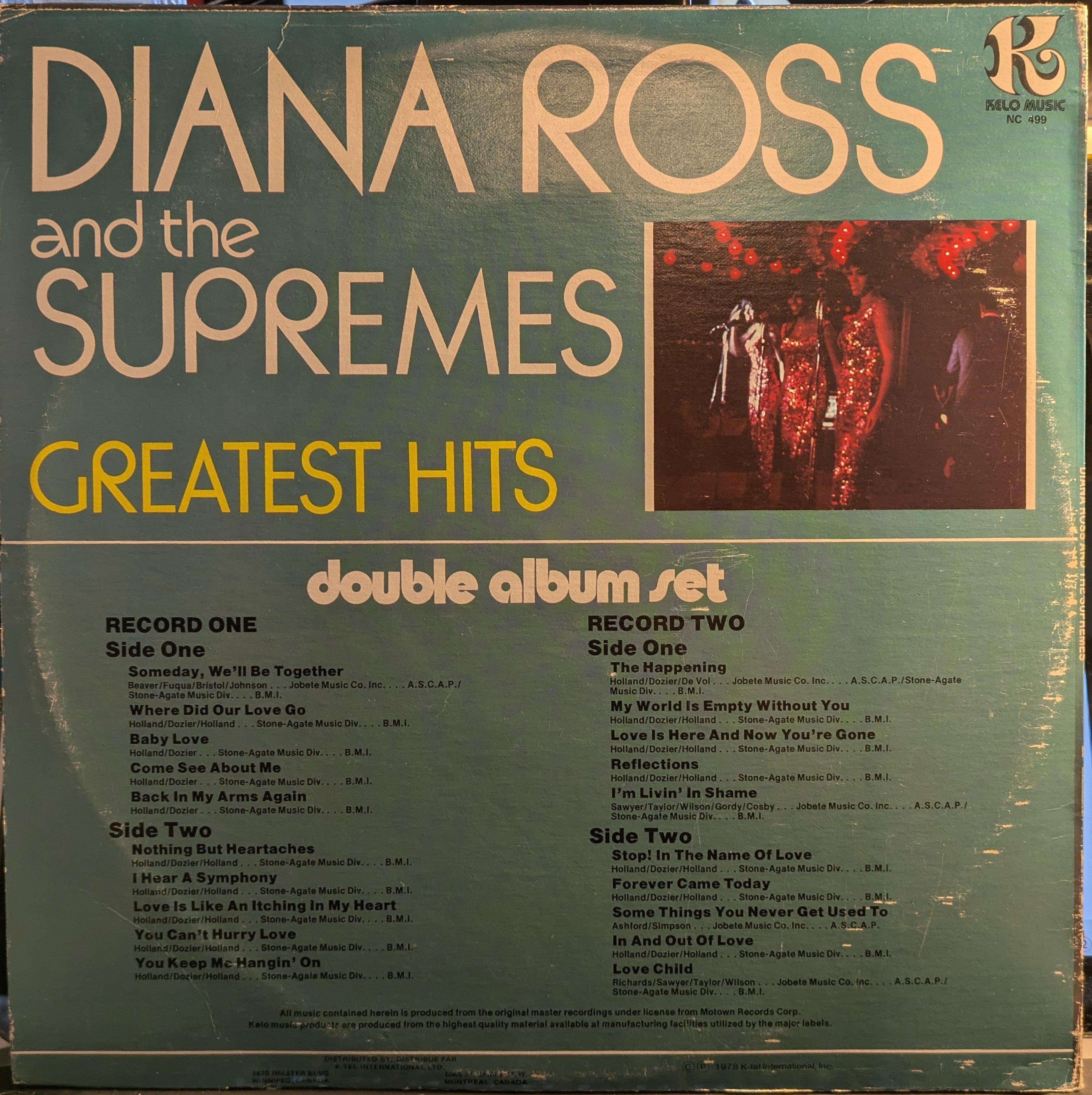 The Supremes - Greatest Hits (2xVINYL) | Near Mint- (NM-) Very Good Plus (VG+)
