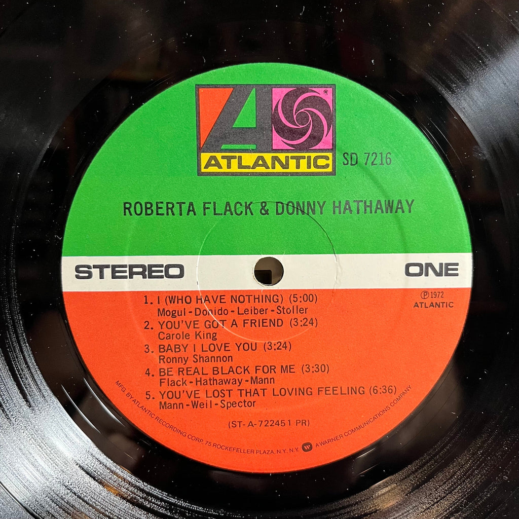 Roberta Flack - Roberta Flack & Donny Hathaway (VINYL) | Near Mint- (NM-) Very Good Plus (VG+)