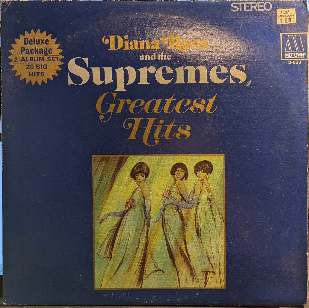The Supremes - Greatest Hits (2xVINYL) | Near Mint- (NM-) Very Good Plus (VG+)