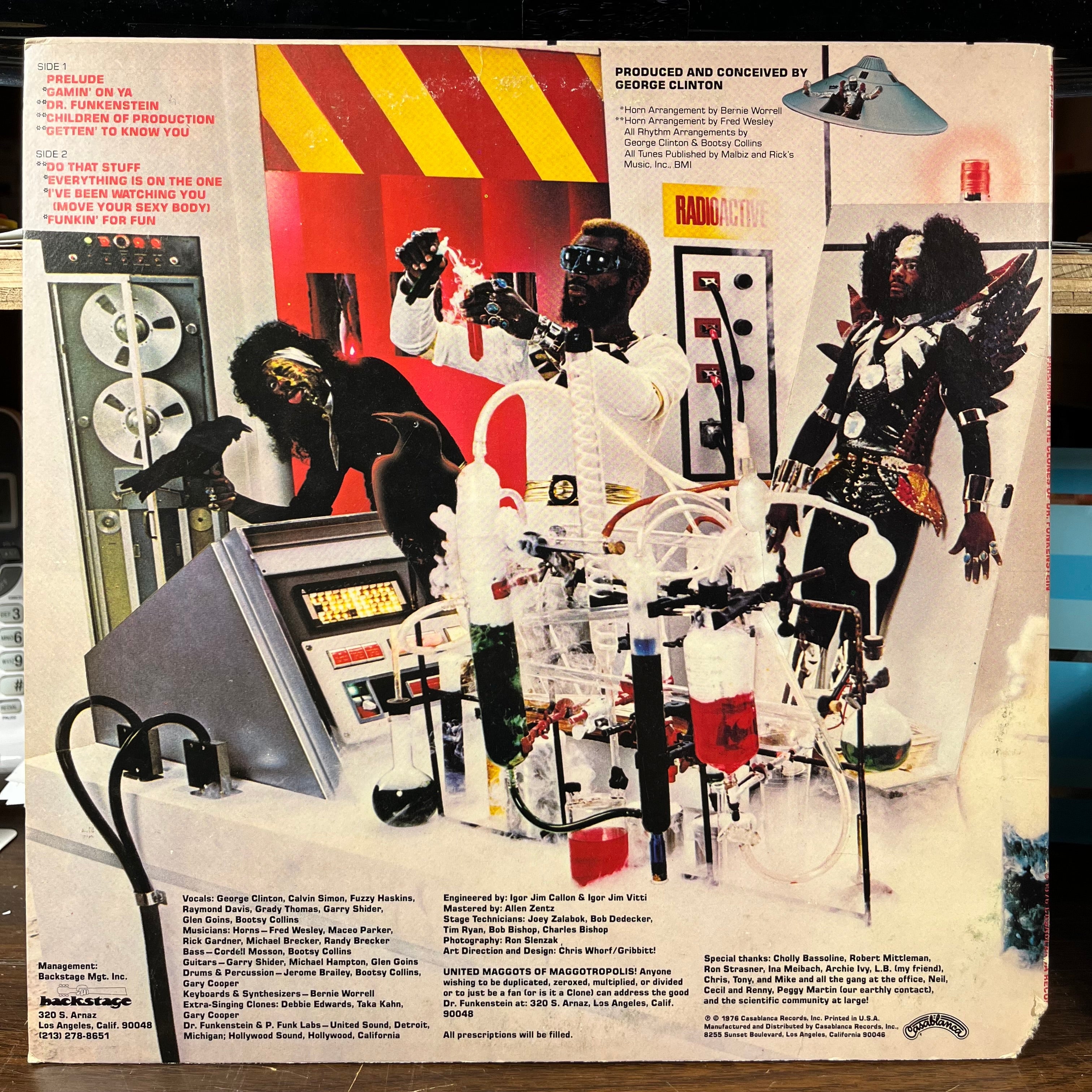 Parliament - The Clones Of Dr. Funkenstein (VINYL) | Near Mint (NM or M-) Excellent+ (EX+)