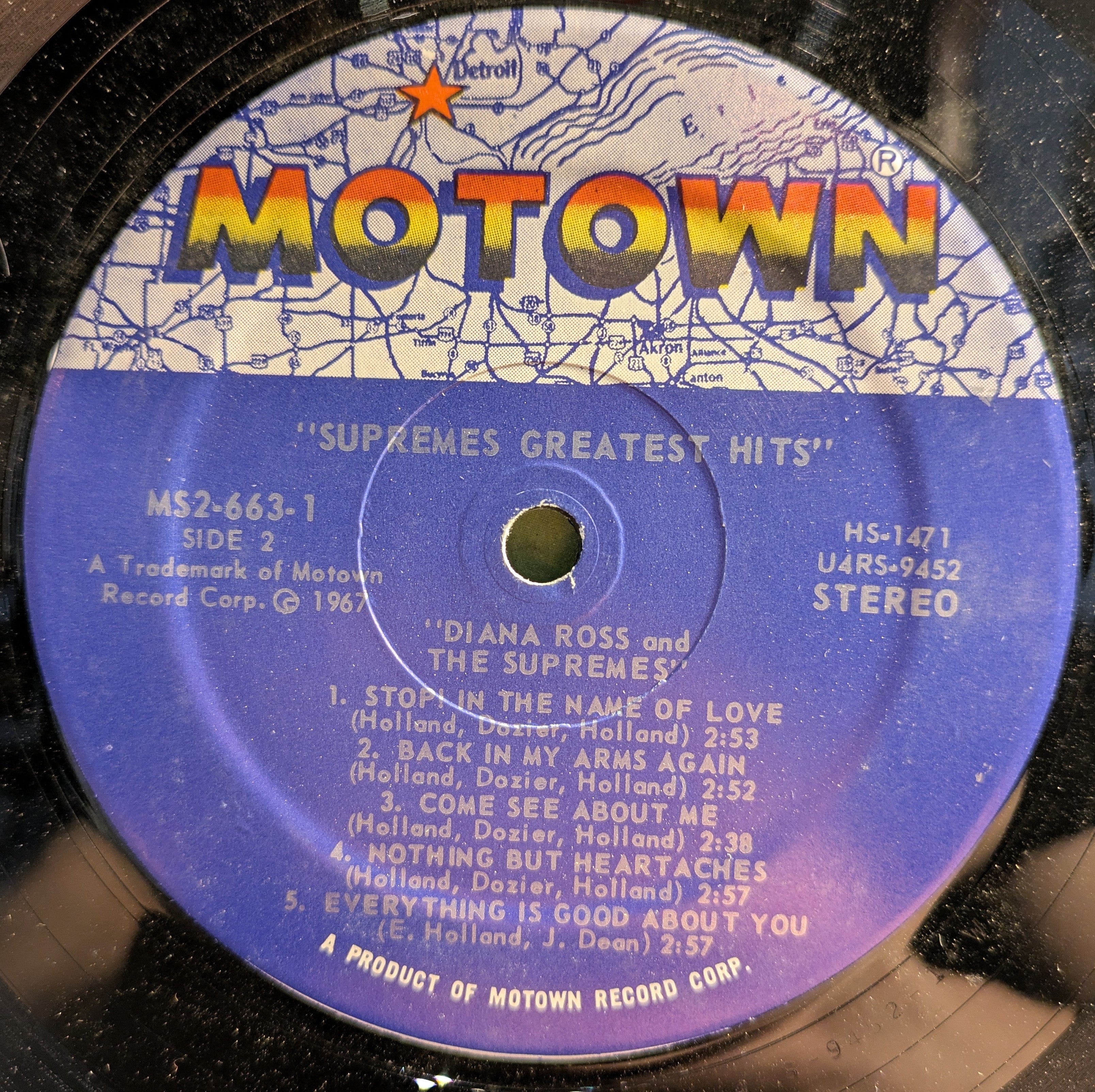 The Supremes - Greatest Hits (2xVINYL) | Near Mint- (NM-) Very Good Plus (VG+)