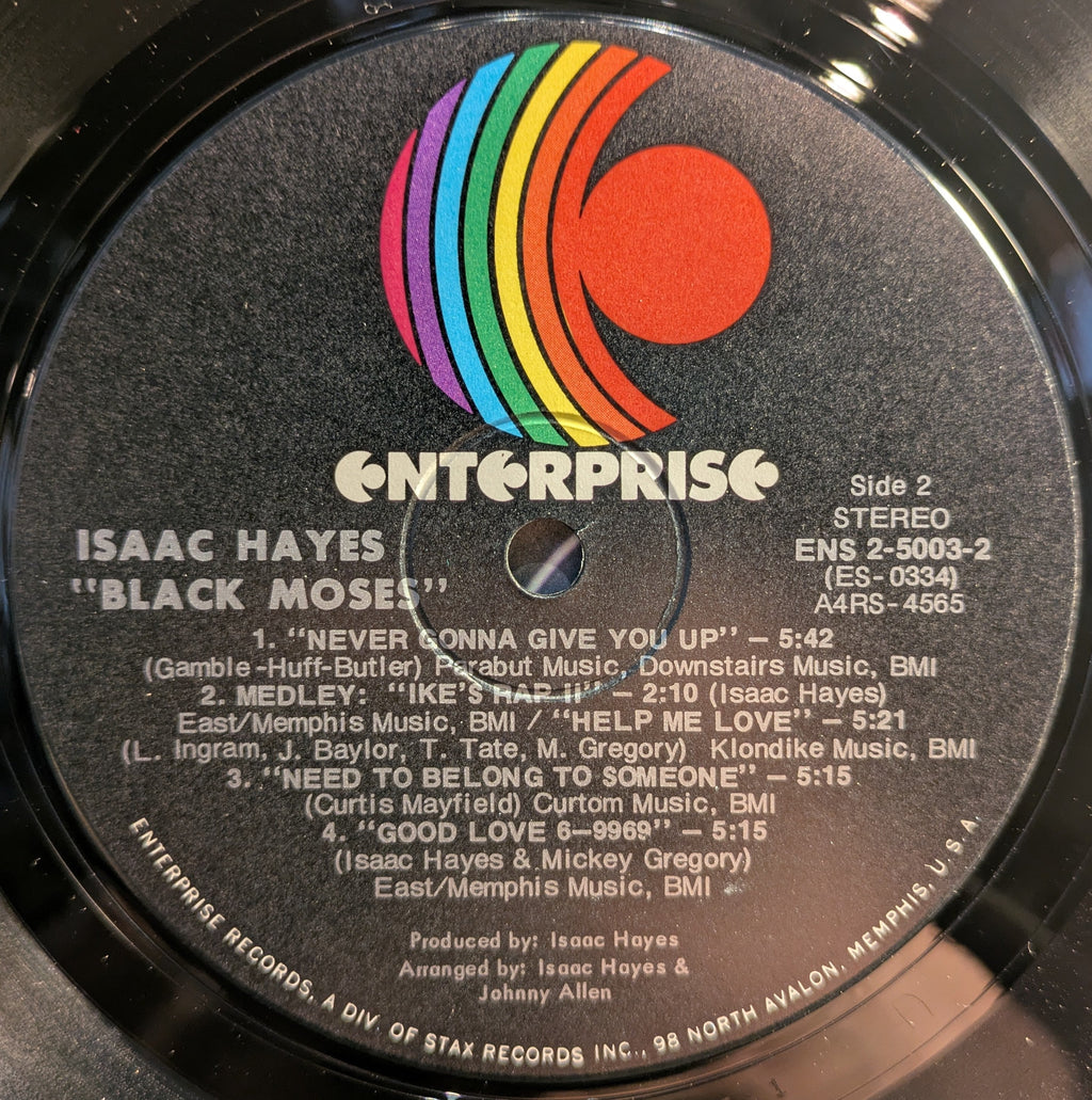 Isaac Hayes - Black Moses (2xVINYL) | Near Mint (NM) Excellent+ (EX+)