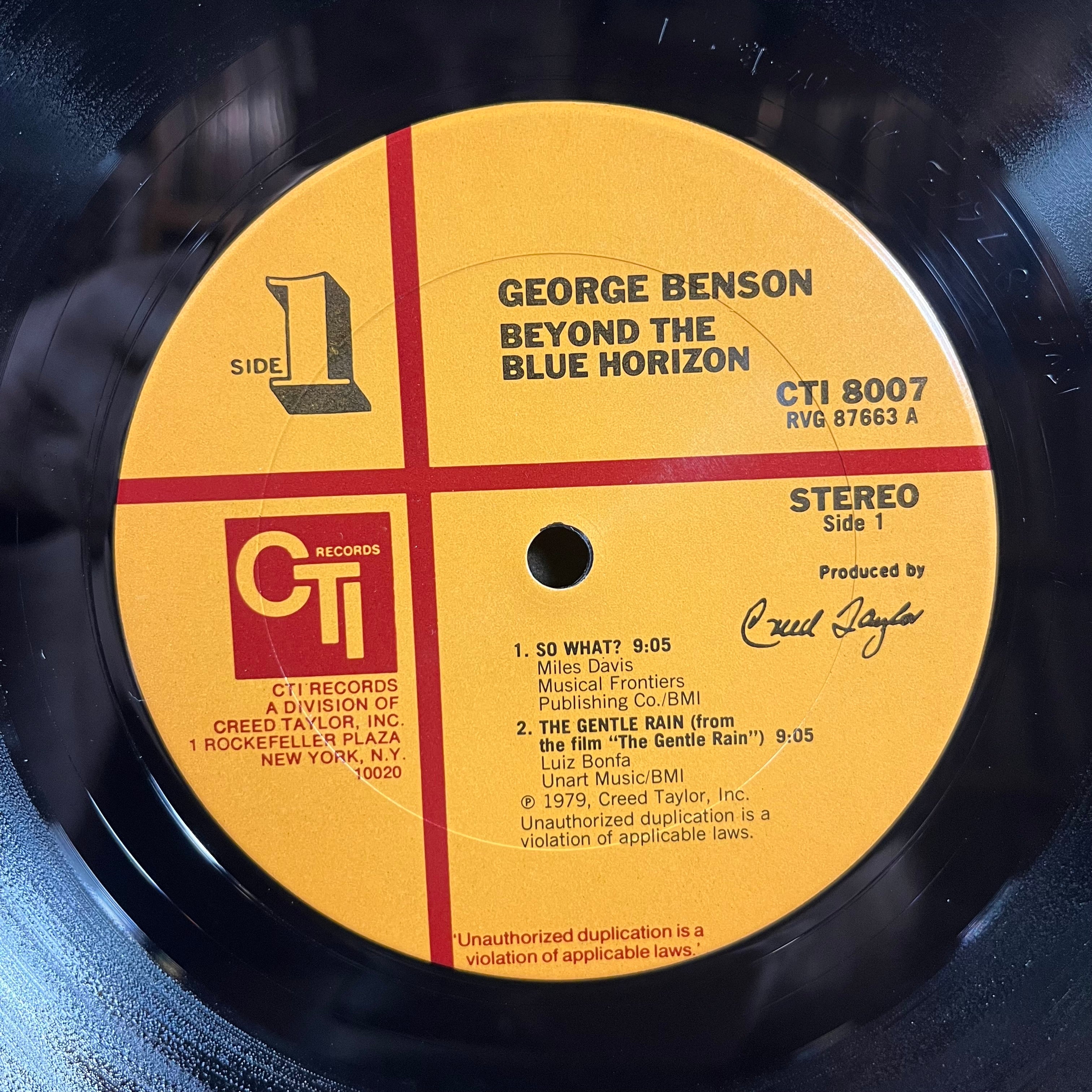 George Benson - Beyond The Blue Horizon (LP) | Near Mint (NM) Excellent+ (EX+)