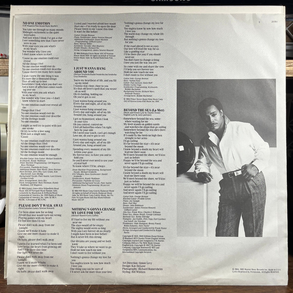 George Benson - 20/20 (LP) | Near Mint (NM) Near Mint (NM)