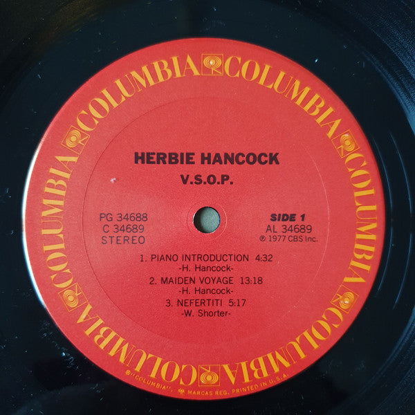 Herbie Hancock - V.S.O.P. | Near Mint (NM) Very Good Plus (VG+)