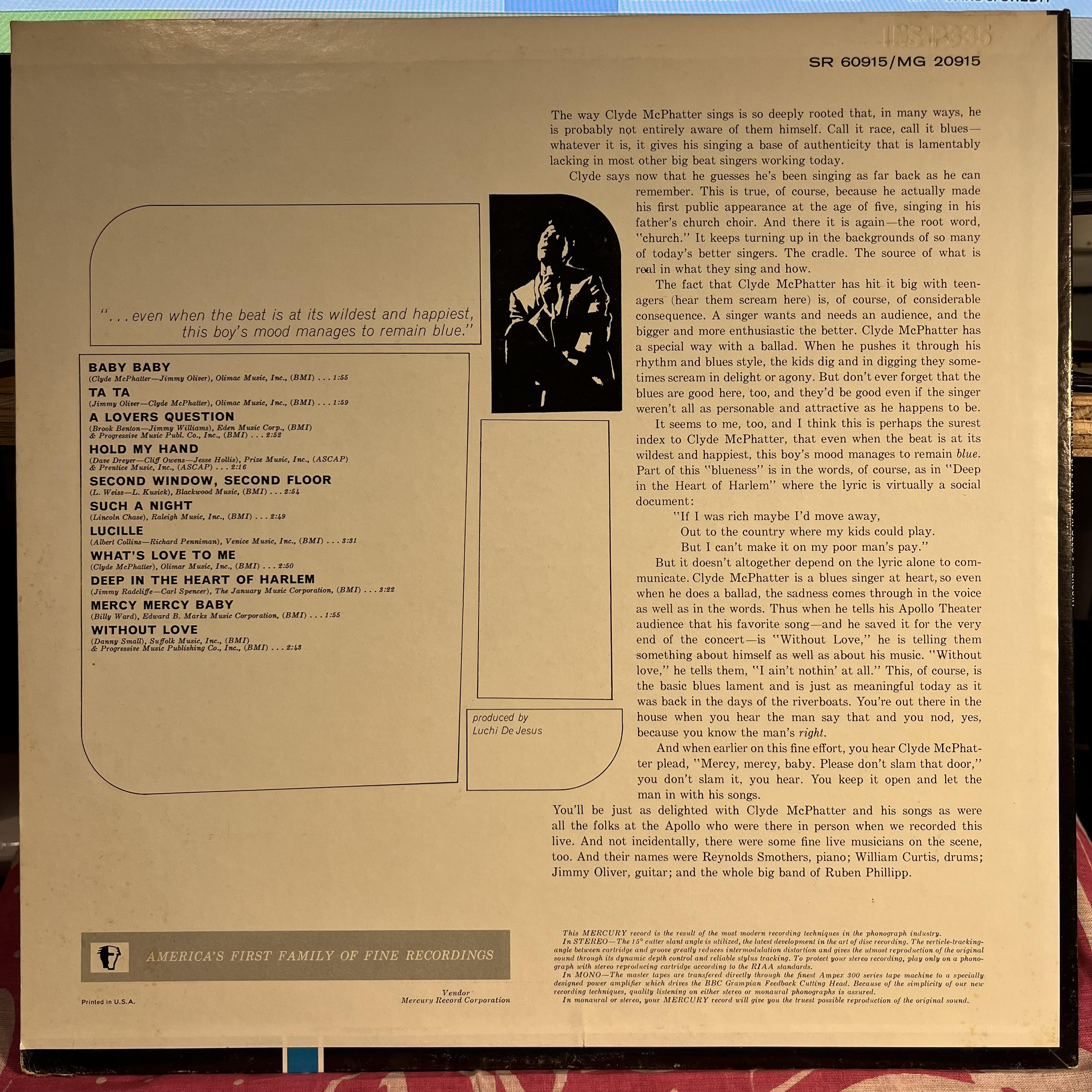 Live At The Apollo | Near Mint (NM) Near Mint (NM)