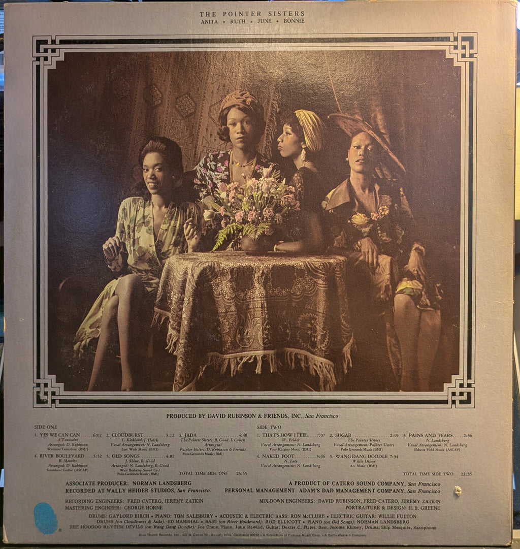Pointer Sisters - The Pointer Sisters (VINYL) | Near Mint (NM) Very Good (VG)