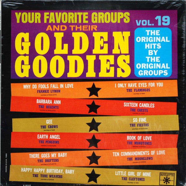 Various - Golden Goodies - Vol. 19 | Near Mint (NM) Near Mint (NM)