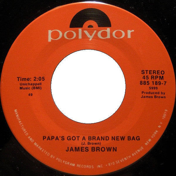 James Brown - Night Train / Papa's Got A Brand New Bag *45* | Near Mint (NM) Generic