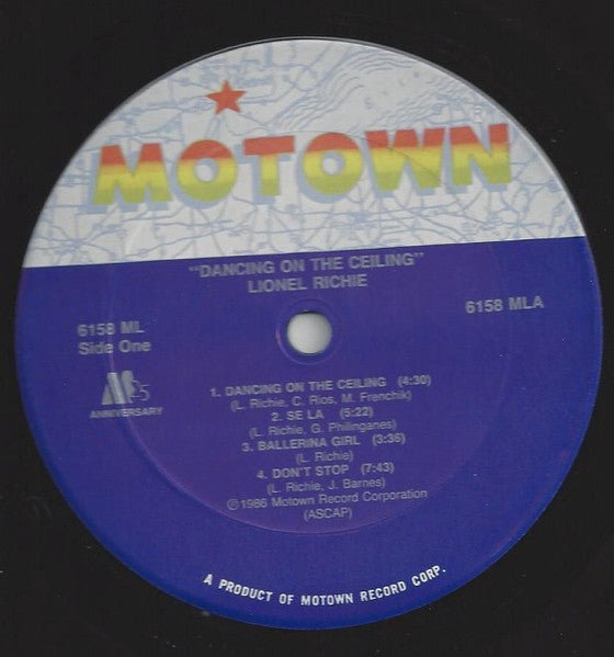 Lionel Richie - Dancing On The Ceiling (VINYL) | Near Mint (NM) Near Mint (NM)