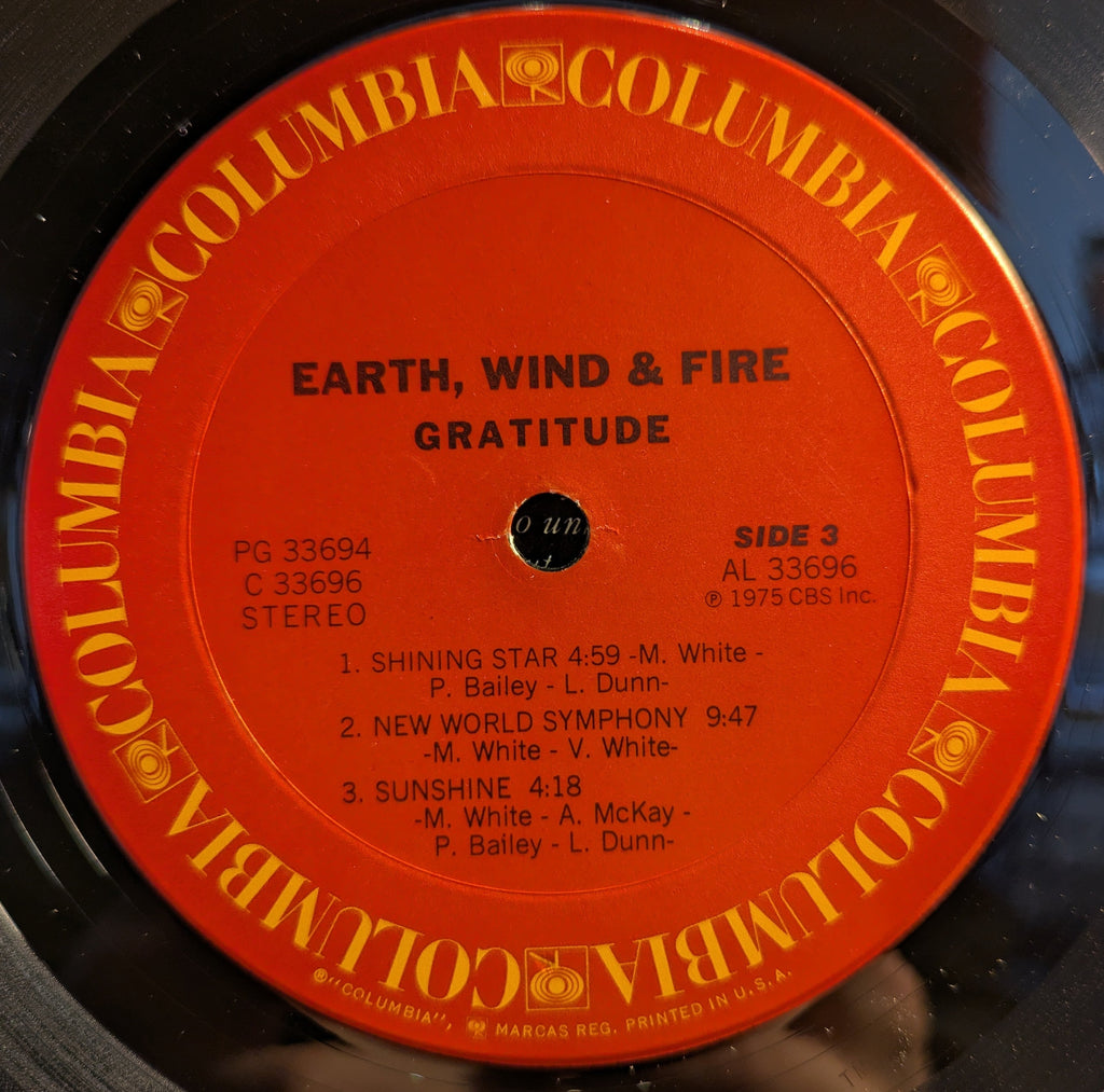 Earth, Wind & Fire - Gratitude (2xVINYL) | Near Mint (NM) Excellent (EX)