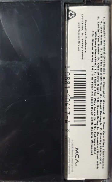 Bobby Brown - Bobby *CASSETTE* | Near Mint (NM) Near Mint (NM)