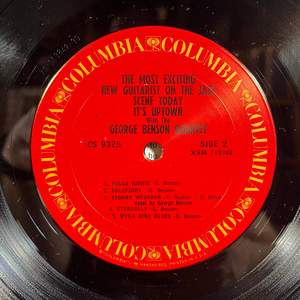 The George Benson Quartet - It's Uptown (LP) | Near Mint (NM) Very Good Plus (VG+)