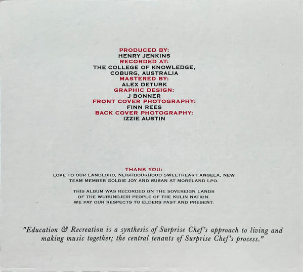 Surprise Chef - Education & Recreation (CD) | Near Mint (NM) Near Mint (NM)