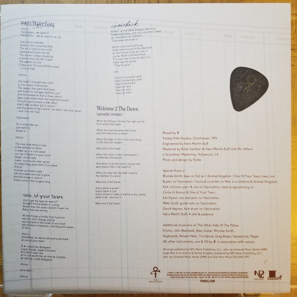 The Artist (Formerly Known As Prince) - The Truth (RSD VINYL) | Near Mint (NM or M-)