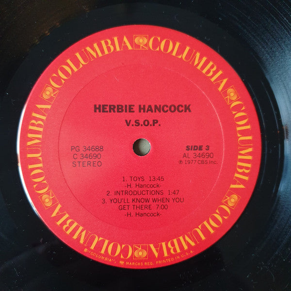Herbie Hancock - V.S.O.P. | Near Mint (NM) Very Good Plus (VG+)