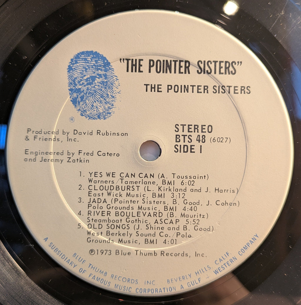Pointer Sisters - The Pointer Sisters (VINYL) | Near Mint (NM) Very Good (VG)