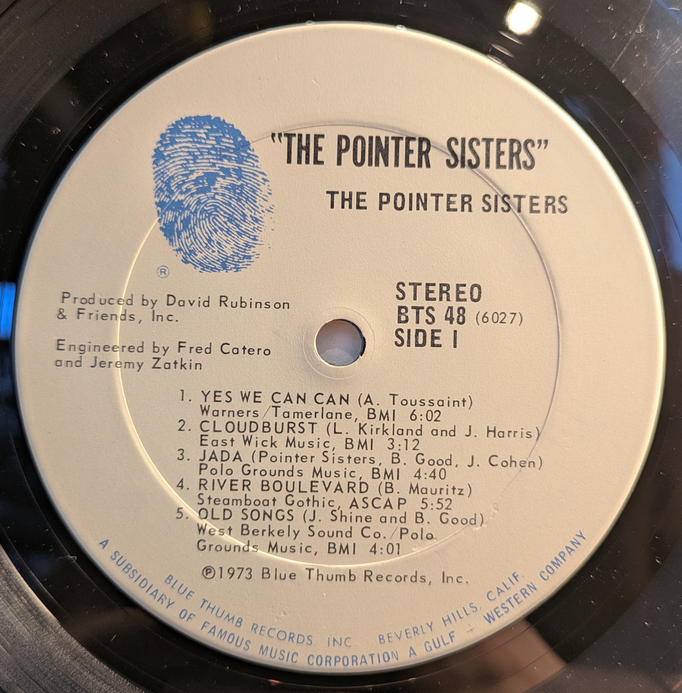 Pointer Sisters - The Pointer Sisters (VINYL) | Near Mint (NM) Very Good (VG)
