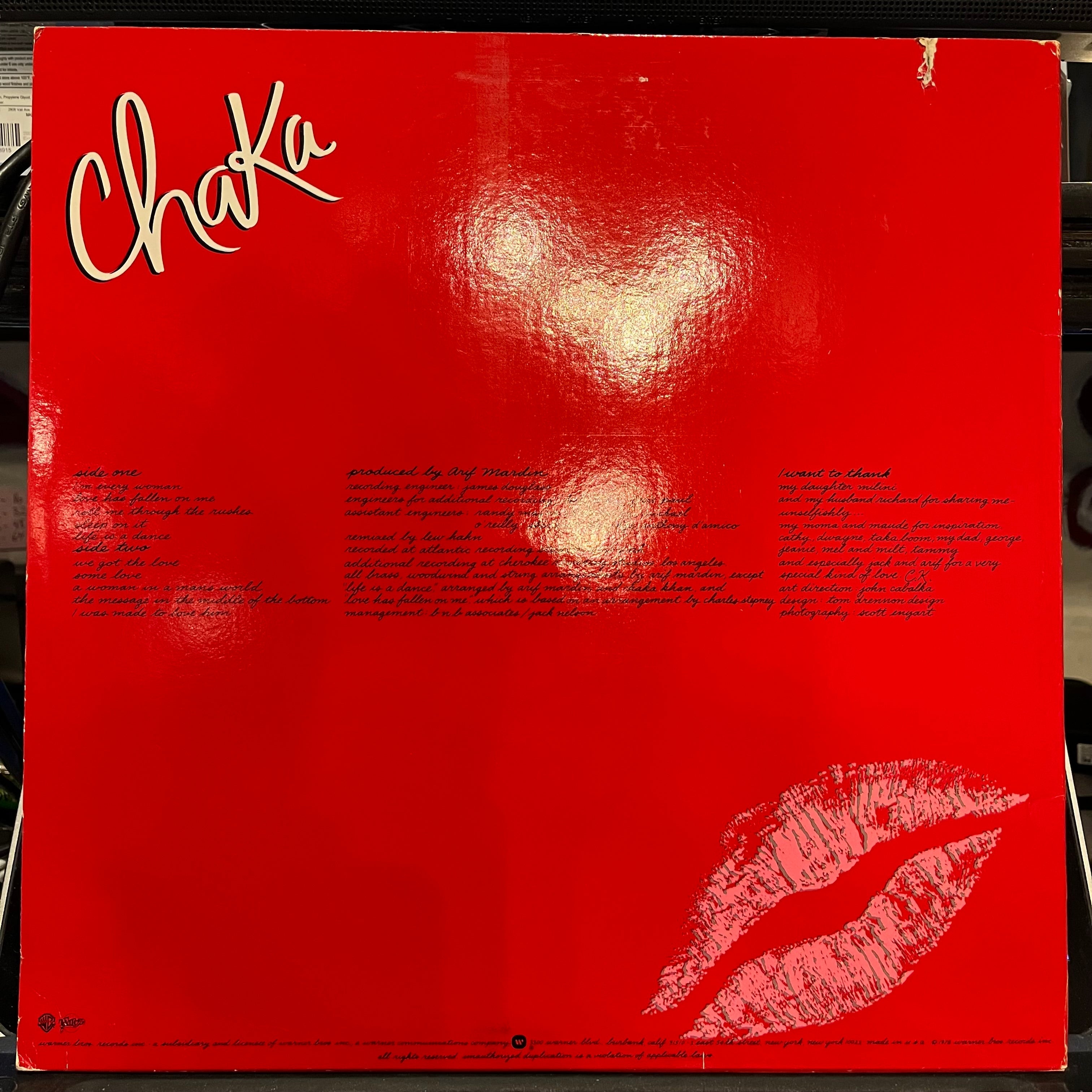 Chaka Khan - Chaka | Near Mint (NM) Excellent (EX)