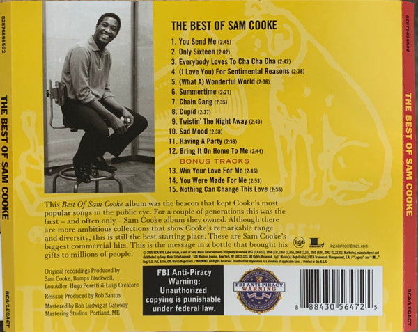 Sam Cooke - The Best Of Sam Cooke (CD) | Near Mint (NM) Near Mint (NM)