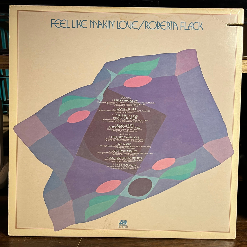 Roberta Flack - Feel Like Makin' Love (VINYL) | Near Mint (NM) Excellent+ (EX+)
