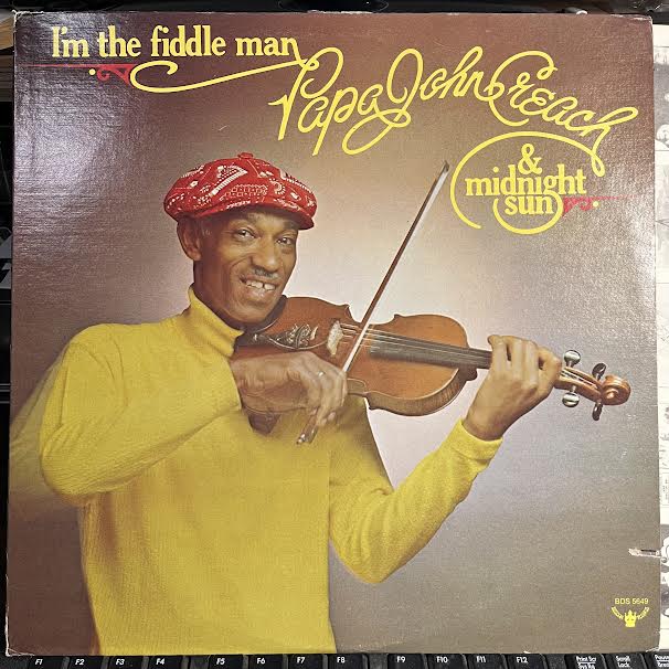 Papa John Creach - I'm The Fiddle Man (VINYL) | Near Mint (NM) Excellent (EX)