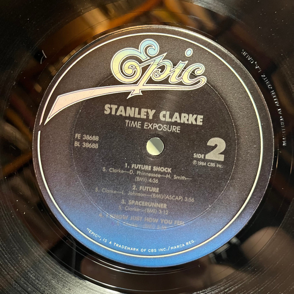 Stanley Clarke - Time Exposure (LP) | Near Mint (NM) Excellent (EX)