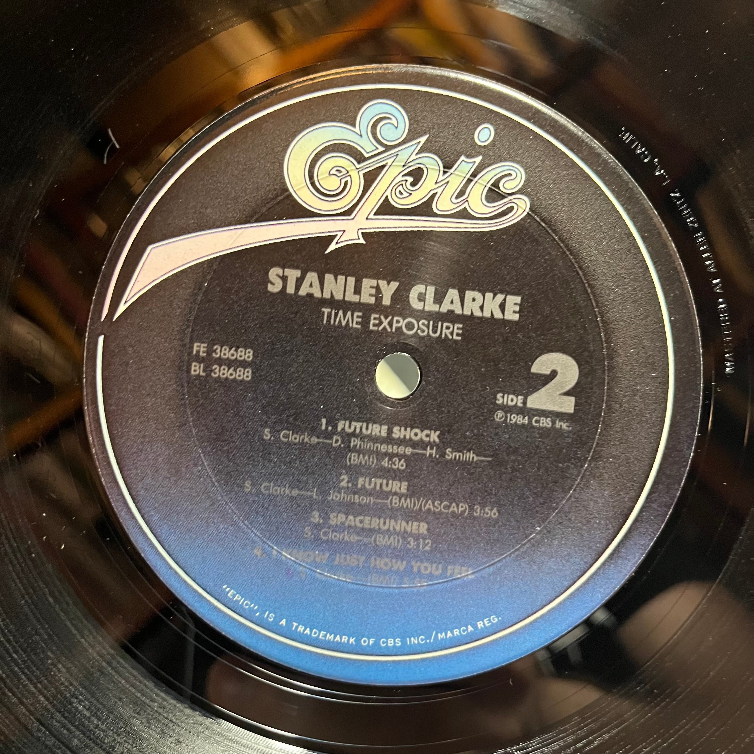 Stanley Clarke - Time Exposure (LP) | Near Mint (NM) Excellent (EX)