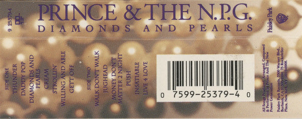 Prince - Diamonds And Pearls *CASSETTE* | Near Mint (NM) Near Mint (NM)