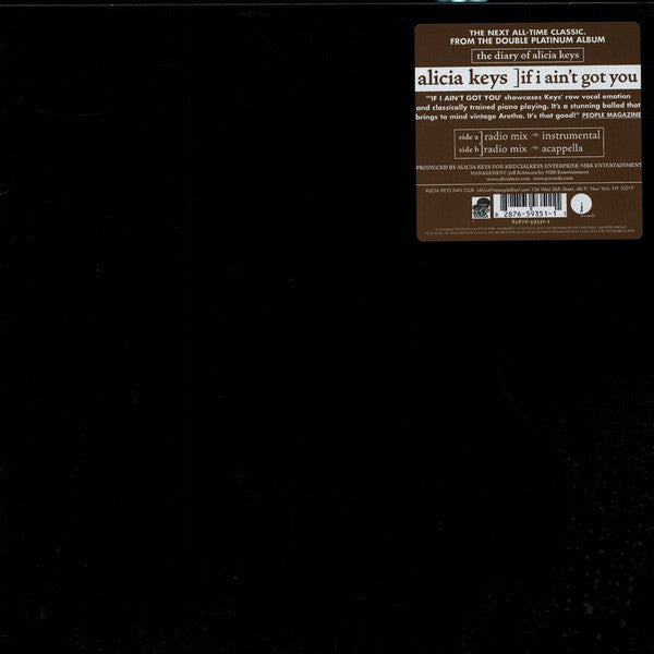Alicia Keys - If I Ain't Got You (VINYL) | Near Mint (NM or M-) Generic