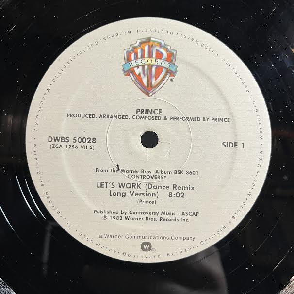 Prince - Let's Work (VINYL) | Very Good Plus (VG+) Very Good (VG)
